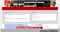 Desktop Screenshot of feuerwehr-herdorf.de